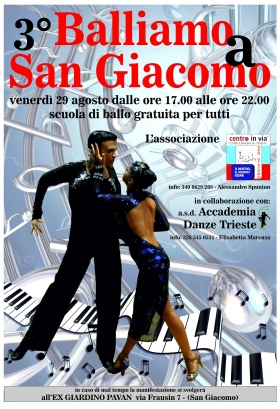 BALLIAMO A SAN GIACOMO 3° edizione - piazza San Giacomo - a.s.d. ACCADEMIA DANZE TRIESTE